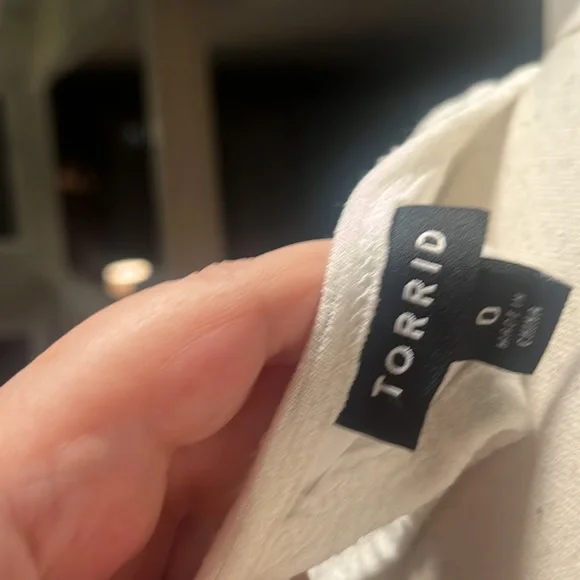 Torrid white lace dress - Picture 8 of 9